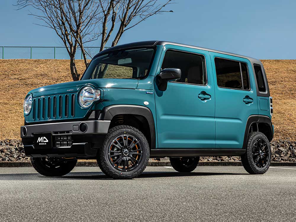 MID WHEELS/ガルシアSSリボルバー KC アルミホイール1本【12×4.00B 4-100 INSET42 SBO】L179240433420330×1の画像