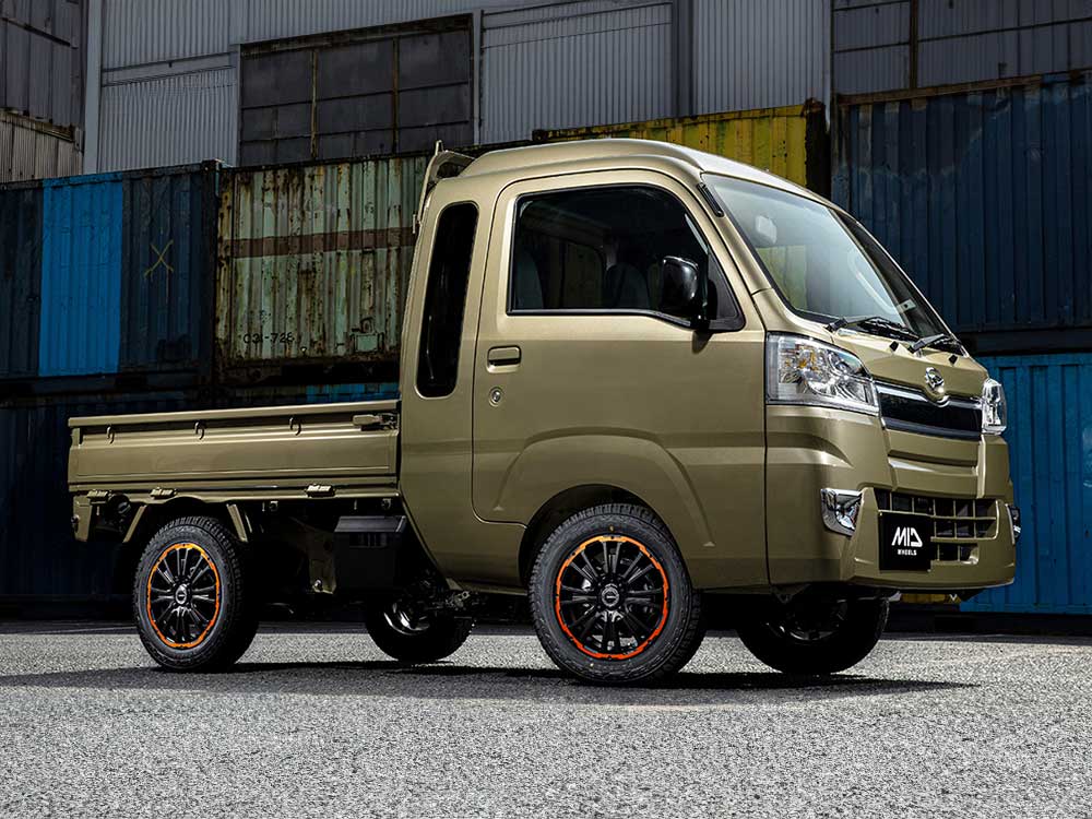 MID WHEELS/ガルシアSSリボルバー KC アルミホイール1本【12×4.00B 4-100 INSET42 SBO】L179240433420330×1の画像
