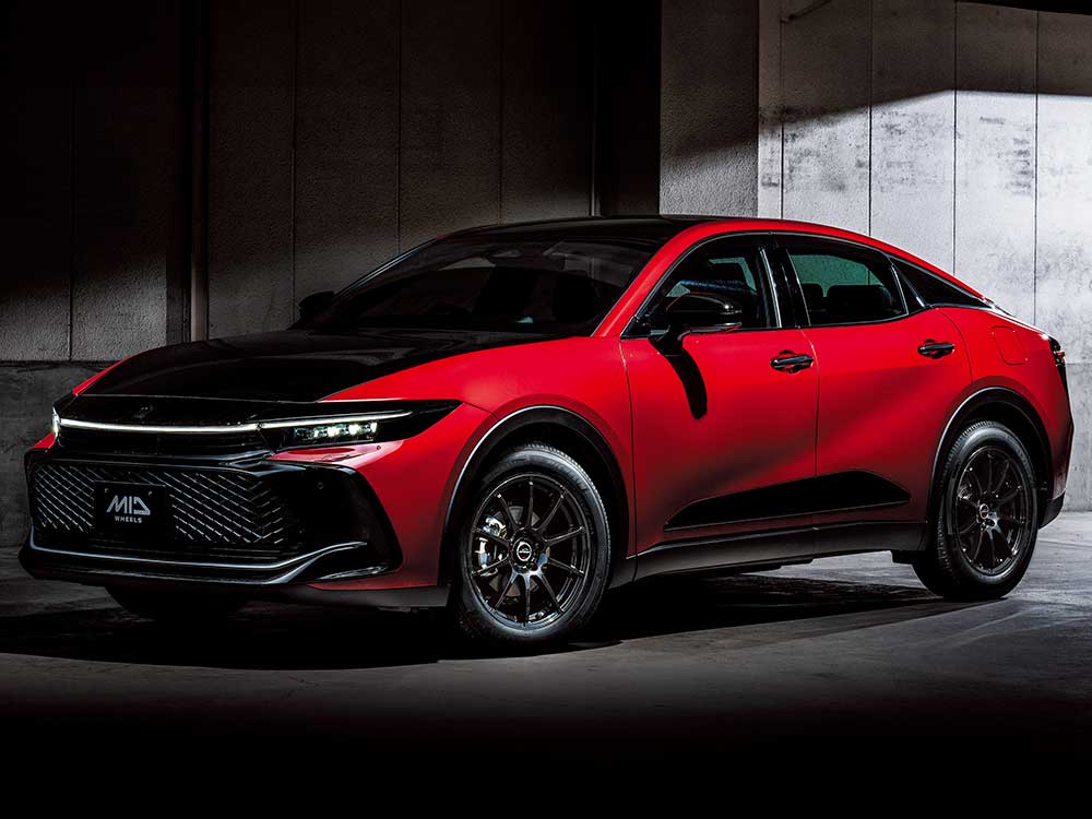 マルカサービス MID WHEELS/StaG CX-30 DM系 アルミホイール1本【18