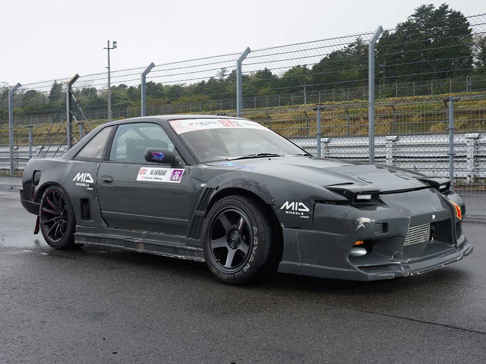 マルカサービス MIDレーシング/TR50 アルミホイール4本セット【15×7.0J