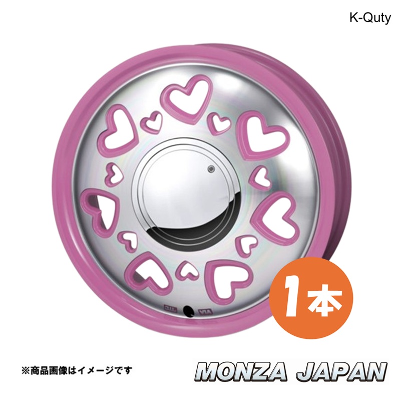 MONZA JAPAN K-Quty N-WGN/N-WGNカスタム JH1/2 ホイール 1本【14×4.5J
