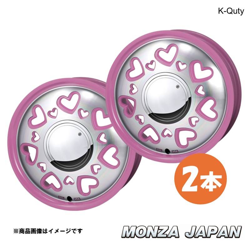 MONZA K Quty キューティー ホイール 14インチ 14 X 4.5J +
