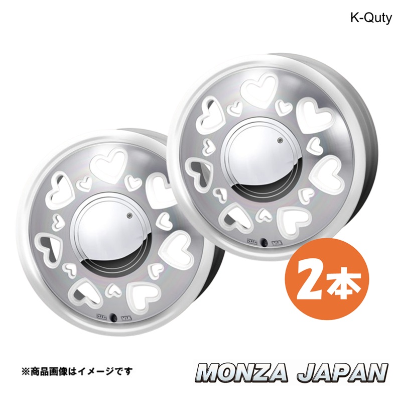 MONZA JAPAN K-Quty ムーヴキャンバス LA850S/860S ホイール 2本【15