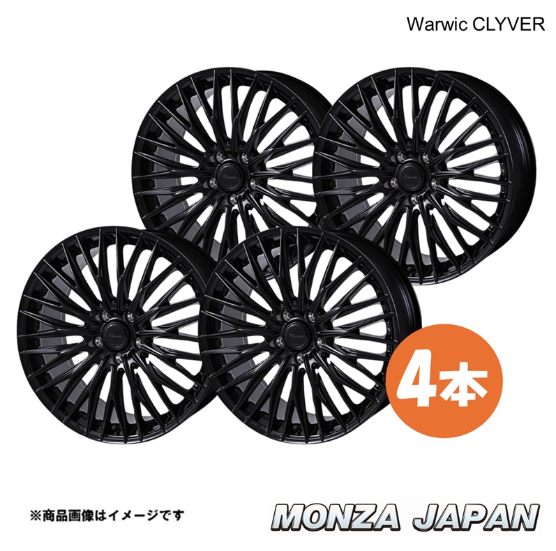 MONZA JAPAN Warwic CLYVER CR-V RW系 アルミホイール 4本【19×8.0J 5