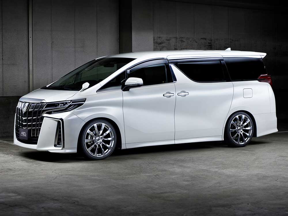 MID WHEELS/レフィナーダ モーション2 球面座対応 アルミホイール4本セット【21×8.0J 5-114.3 INSET40 HDS】J811B8057340019N×4の画像