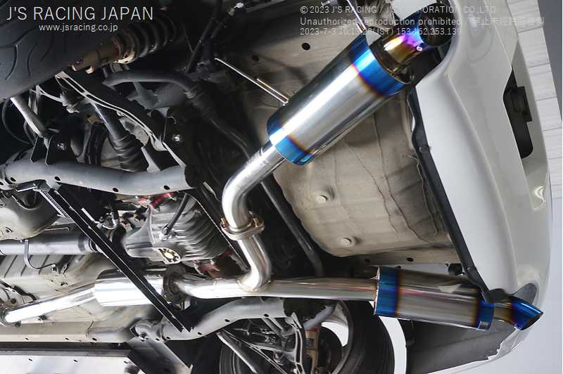J'S RACING R304 SUSエキゾーストシステム 50C CR-Z J'S RACING