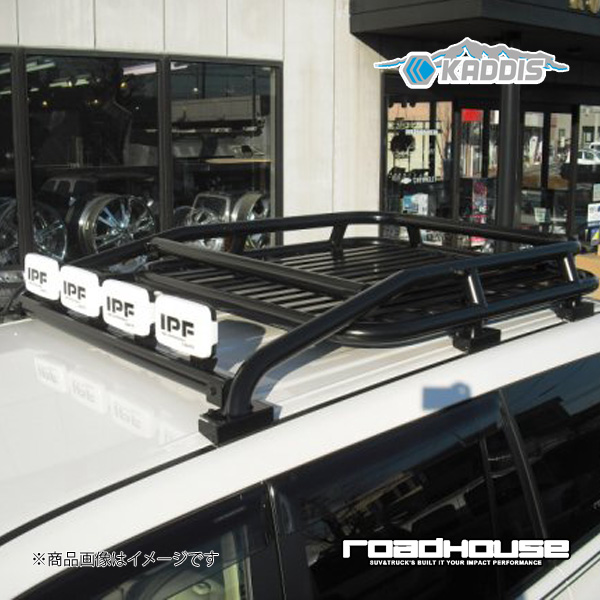 読み込む住みか カディス ルーフレールラック ランドクルーザープラド 150プラド KADDIS カディス KD-RO04001 自動車-ルーフボックス、キャリア