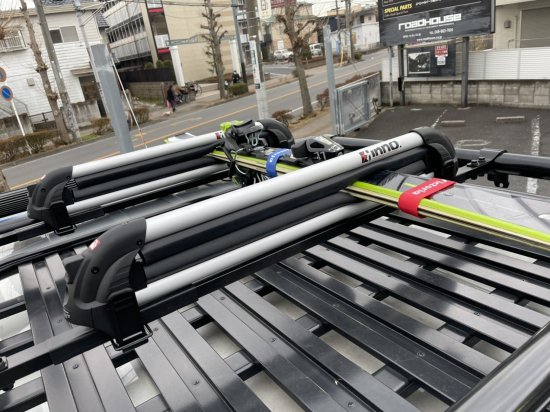 ロードハウス カディス ルーフレールラック専用キャリアバー デリカD