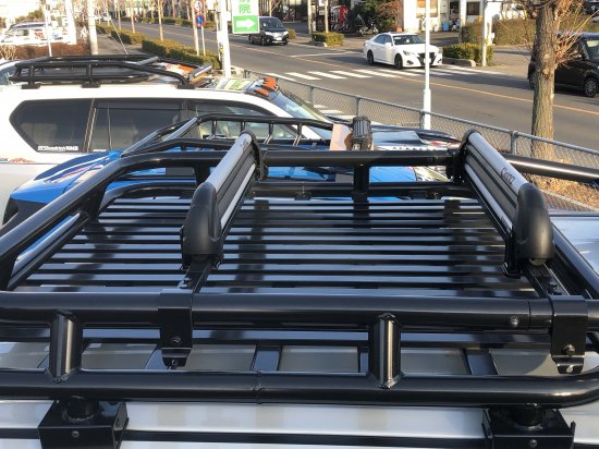 ロードハウス カディス ルーフレールラック専用キャリアバー デリカD 