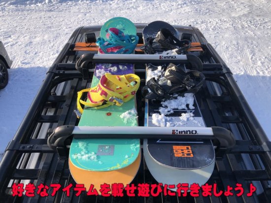 ロードハウス カディス ルーフレールラック専用キャリアバー デリカD