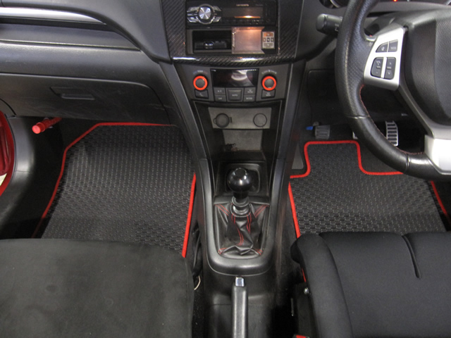 R's Racing/アールズレーシング レーシングフロアマット ラバータイプ