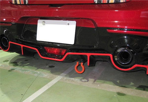 R's Racing/アールズレーシング RRP レーシング牽引フック リア for