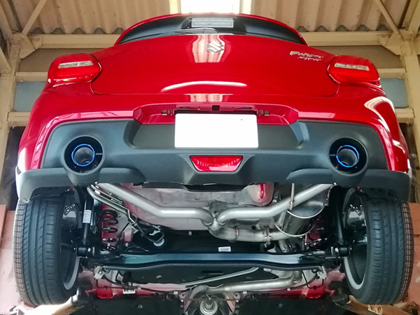 ZC33S アールズ ハイパフォーマンスマフラー 1 R's Racing/アールズレーシング RRP ハイパフォーマンスマフラー1 for