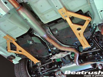 LAILE/鉄道線路 リアパフォーマンスバー IMPREZA WRX STi GVB S86020PB-R
