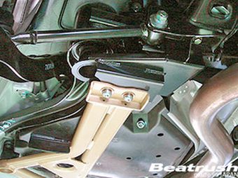 LAILE/鉄道線路 リアパフォーマンスバー IMPREZA WRX STi GVB S86020PB-R