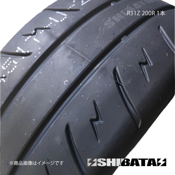シバタイヤ R31 200R 295/30ZR18×4本 中古 2回のみ使用 SHIBATIRE シバタイヤ R31Z 200R 235/40R18 タイヤ単品 1本 R1915