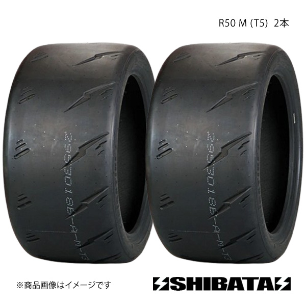 SHIBATIRE シバタイヤ R50 245/40R17 M (T5) タイヤ単品 2本セット