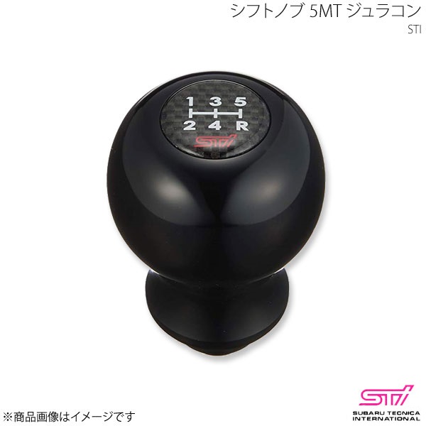 STI エスティーアイ シフトノブ 5MT ジュラコン(R） インプレッサ GH 5 