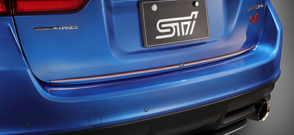 STI エスティーアイ テールゲートガーニッシュ コンビ レヴォーグ VM アプライド:A/B/C/D/E/F ST91042VV050_1