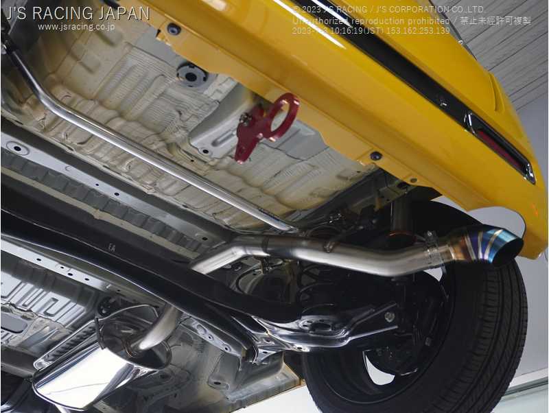 パーツ CR-Z J'S RACING SUS304 50RS J'S RACING（ジェイズレーシング） J'S RACING SUSエキゾースト
