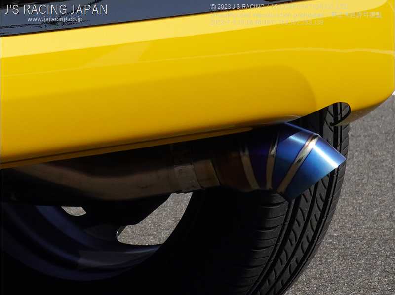 パーツ CR-Z J'S RACING SUS304 50RS J'S RACING（ジェイズレーシング） J'S RACING SUSエキゾースト