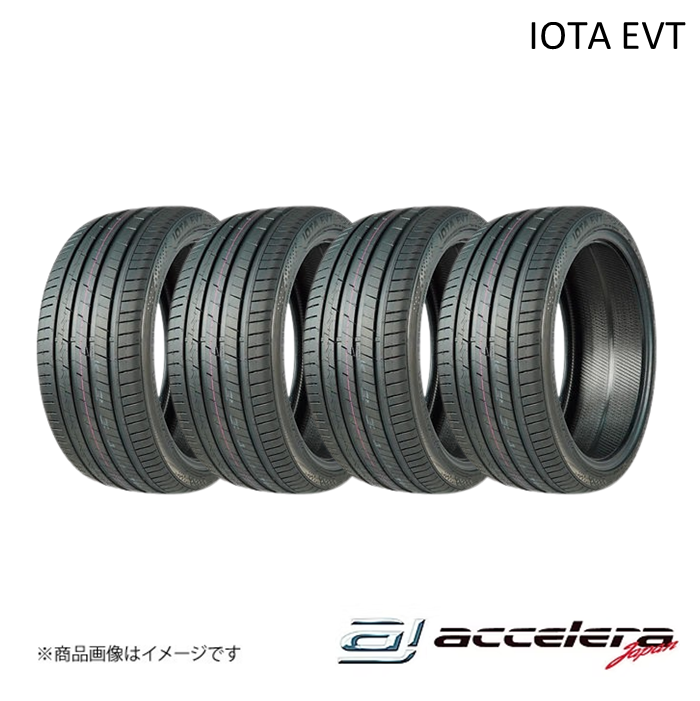 ACCELERA アクセレラ 285/35ZR19 103Y XL IOTA EVT サマータイヤ 4本 タイヤ単品