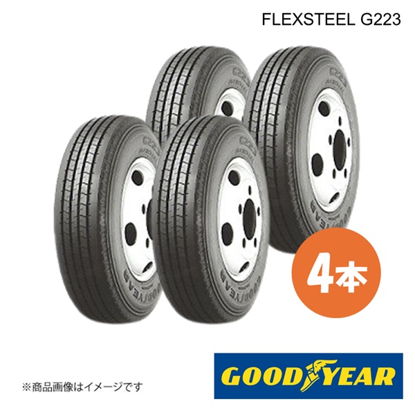 GOODYEAR グッドイヤー FLEXSTEEL G223 215/85R16 20L G223 夏タイヤ サマータイヤ 4本 215 85 16