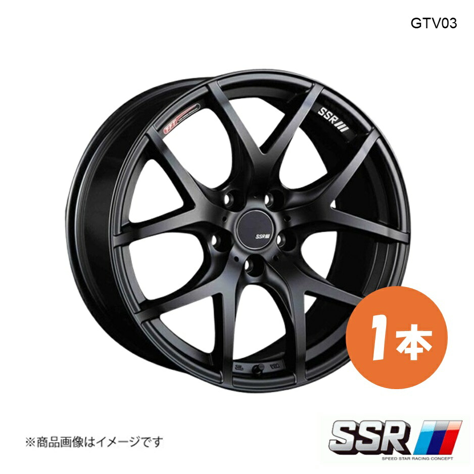 SSR GTV03 ホイール 1本 NX TAZA25 350 Fスポーツ/エアセンサー装着車【19×