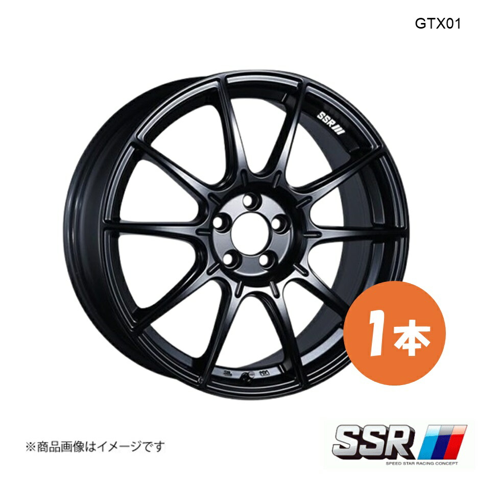 SSR GTX01 ホイール 1本 アクセラ BM5AP 15C/4WD【18×7.5J 5-114.3 INSET53