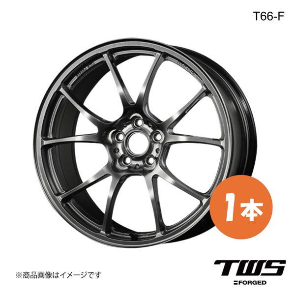 TWS ティーダブリューエス T66-F ホイール 1本【17×7.5J 4/100 INSET42 グロスハイパーガンメタ(GHGM)】