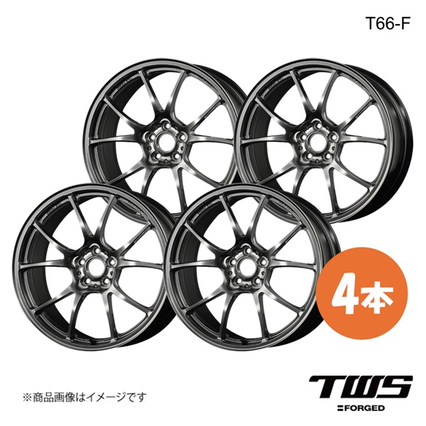 TWS ティーダブリューエス T66-F ホイール 4本【19×8.5J 5/114.3