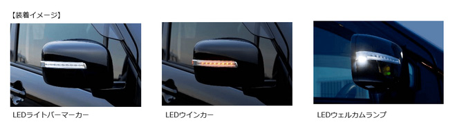 Valenti ジュエルLEDドアミラーウィンカー TYPE2 ライトスモーク 