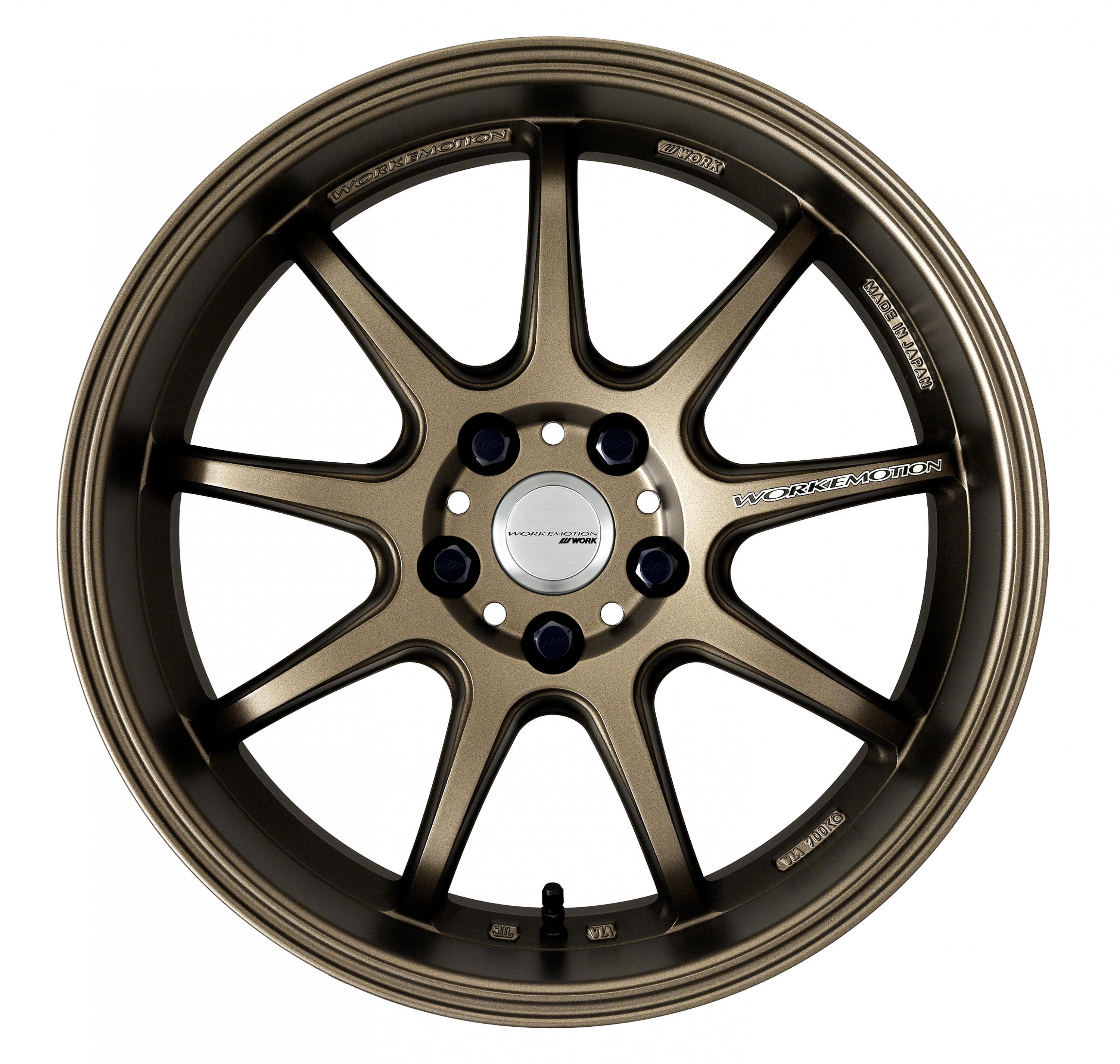 WORK ワークホイール 2本 ワークエモーションD9R 1ピース BRZ DBA-ZC6 