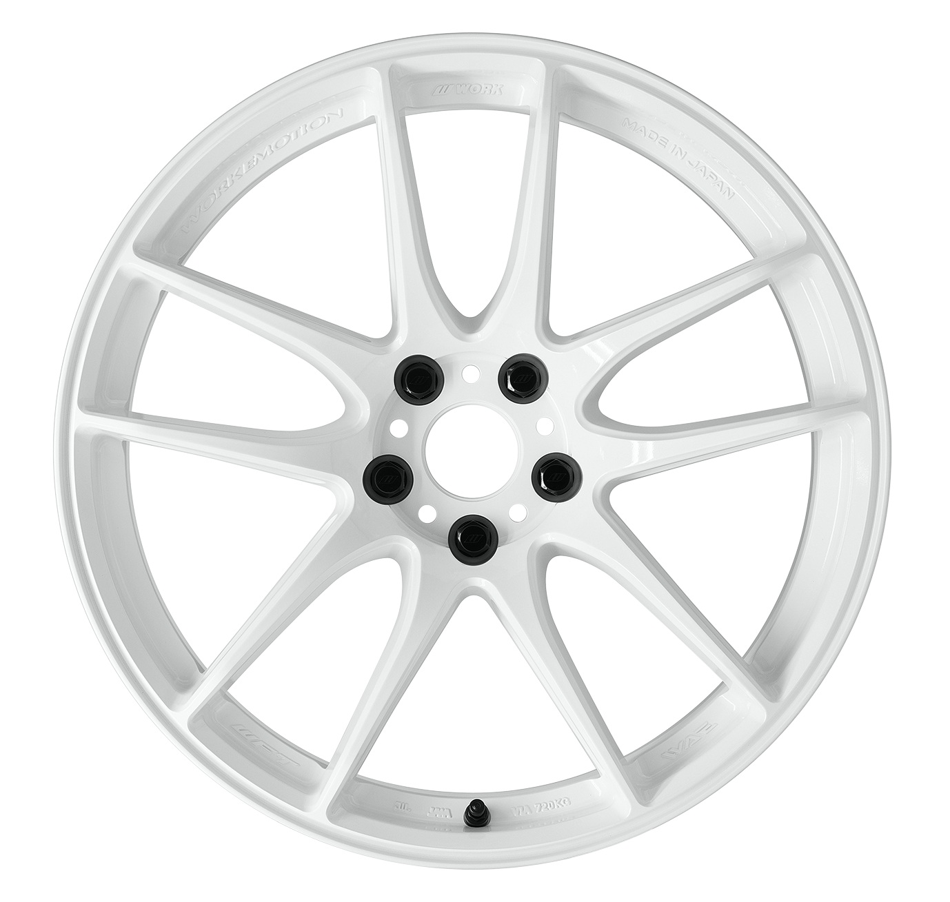 WORK ホイール 2本 ワークエモーションCR Shigoku 1ピース GS450h DAA-GWS191 フロント用【18×8.5J 5-114.3 INSET38 ICW】の画像