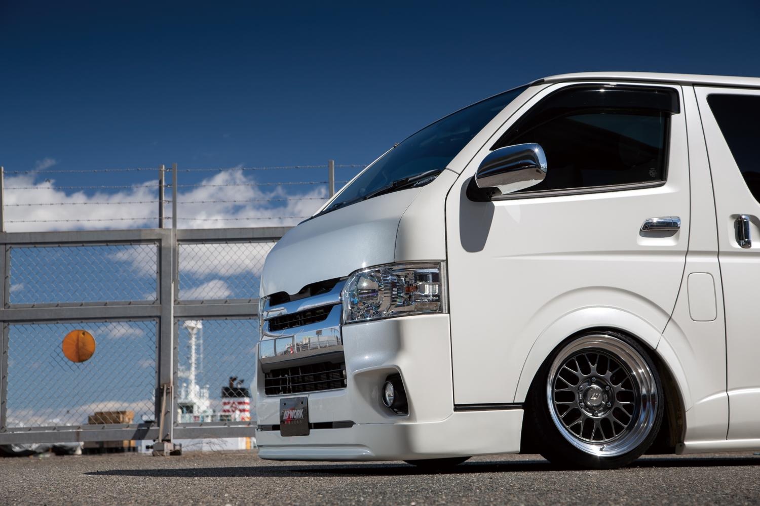 WORK ワーク ホイール 4本 エクストラップM1HC 1ピース ハイエースバン