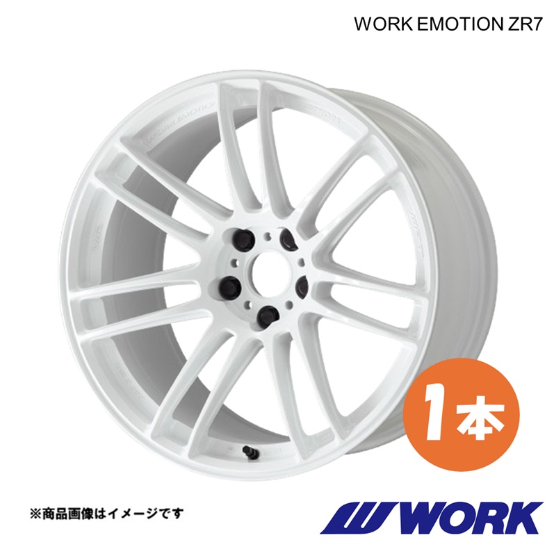 WORK ワークホイール 1本 ワークエモーションZR7 1ピース クラウン GRS182 フロント用【18×7.5J 5-114.3 INSET38 TW】WORK EMOTION ZR7