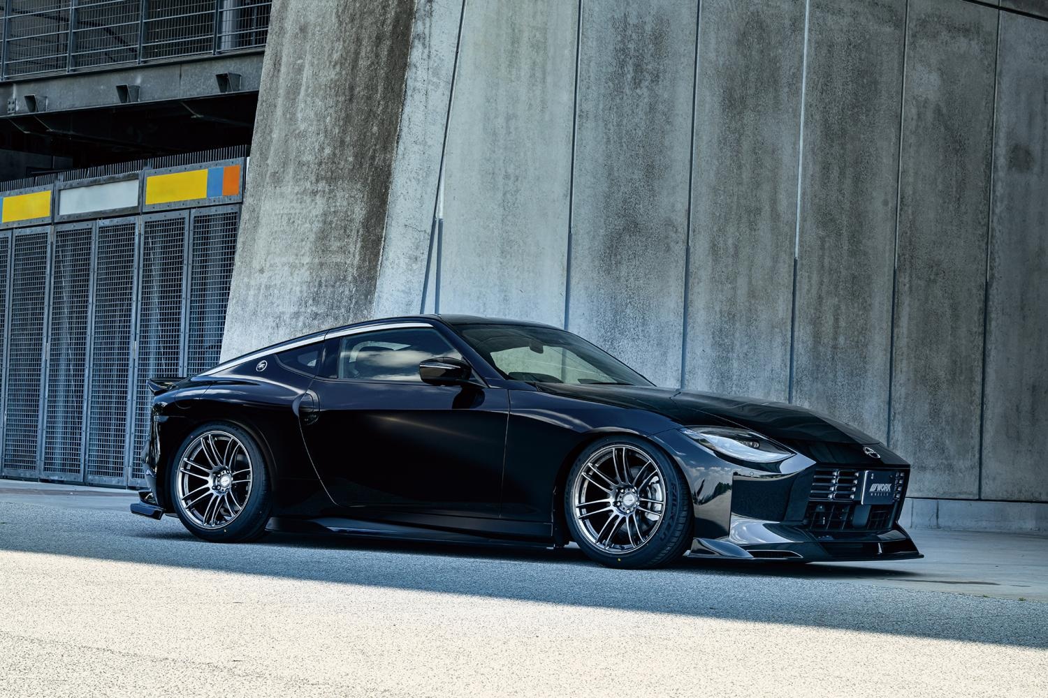 WORK ワークホイール 1本 ワークエモーションZR7 1ピース クラウン GRS182 フロント用【18×7.5J 5-114.3 INSET38 TW】WORK EMOTION ZR7の画像