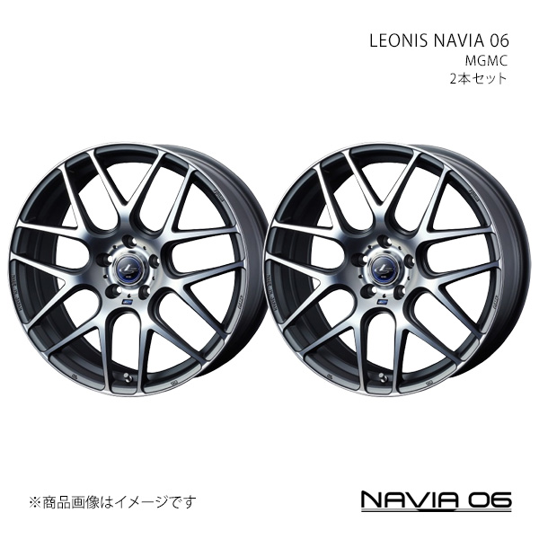 WEDS - LEONIS NAVIA 06 レオニス ナヴィアゼロシックス 車輪 2本仕掛ける 0037610×2 【17×6.5J 5-114.3 INSET53 MGMC】 車、バイク、自転車-自動車