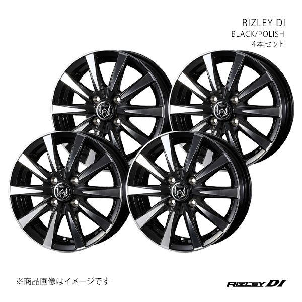 た*ー様 10インチ アルミホイール スポーツタイヤセット WEDS（ウェッズ） RIZLEY DI ライツレー ディーアイ ホイール 4本