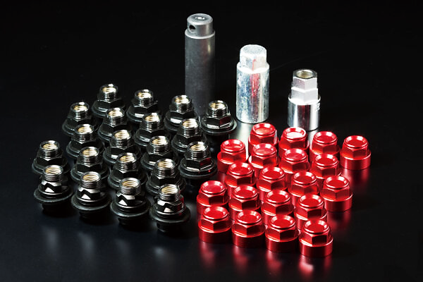 WEDS（ウェッズ） GEAR RED LABEL カラードシェルナット ショート 