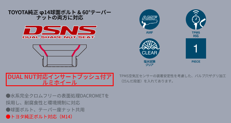 DELMORE LC.S エルシーエス LBX H10系 MORIZO-RR除く アルミホイール4本セット 0041457×4【20×8.0J 5-114.3 INSET35 HYPER SILVER】の画像
