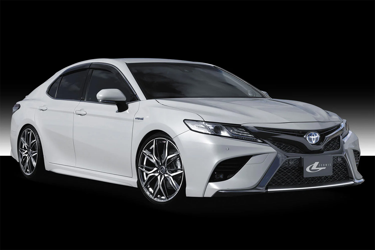 LEONIS LM アルファード 30系/2.5L車(ハイブリッド含む) ホイール 4本 0040807×4 【17×7.0J 5-114.3 INSET42 パールブラックミラー】の画像