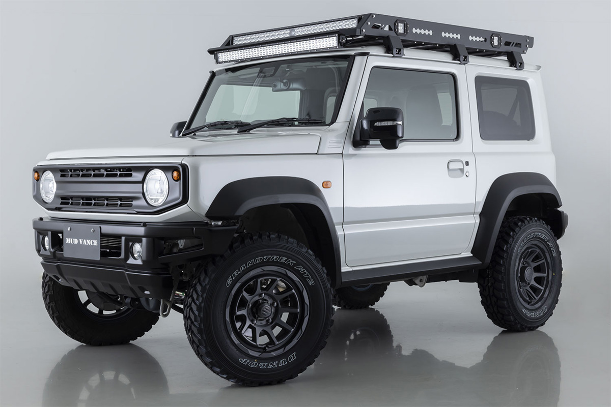 MUD VANCE 06 マッドヴァンス ゼロシックス ホイール 4本セット 0040201×4 【14×4.5J 4-100 INSET45 FULL MAT BLACK】の画像