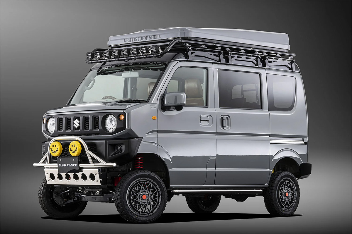 MUD VANCE 09 マッドヴァンス ゼロナイン ホイール 4本セット 0041149×4 【14×4.5J 4-100 INSET45 FULL MAT BLACK】の画像