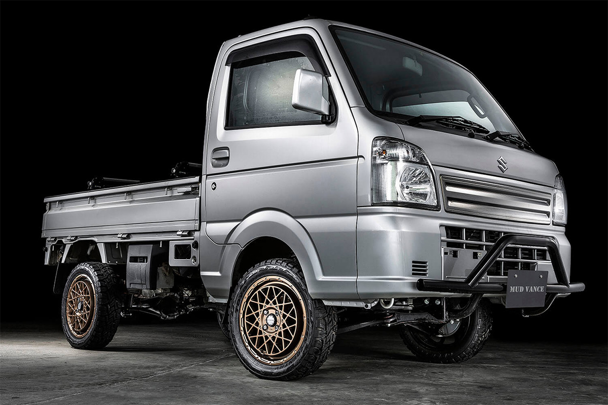 MUD VANCE 09 マッドヴァンス ゼロナイン ホイール 4本セット 0041149×4 【14×4.5J 4-100 INSET45 FULL MAT BLACK】の画像