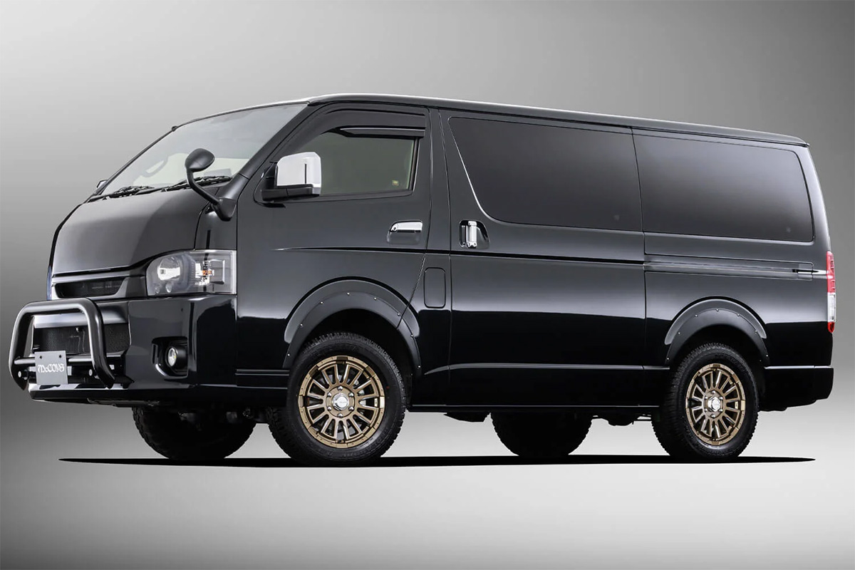 MCCOYS RV-5 マッコイズ アールブイファイブ ホイール 4本セット 0040983×4 【16×6.5J 6-139.7 INSET38 BLACK MILLING】の画像