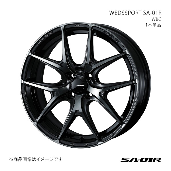 WEDSSPORT SA-01R ウェッズスポーツ エスエーゼロワンアール ホイール 1本単品 0074613 【15×6.0J 4-100 INSET48 WBC】