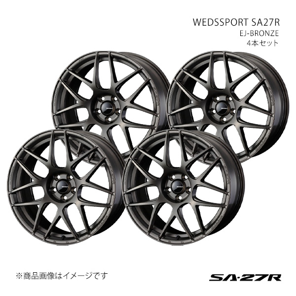 WEDSSPORT SA27R ウェッズスポーツ エスエーニーナナアール ホイール 4本セット 0074189×4 【17×7.5J 5-114.3 INSET45 EJ-BRONZE】