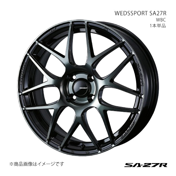 WEDSSPORT SA27R ウェッズスポーツ エスエーニーナナアール ホイール 1本単品 0074159 【15×6.0J 4-100 INSET48 WBC】