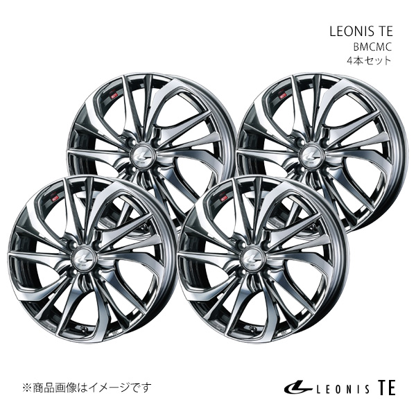 WEDS - LEONIS TE レオニス ティーイー 車輪 4本仕掛ける 0038742×4 【15×4.5J 4-100 INSET45 BMCMC】 車、バイク、自転車-タイヤ、ホイール